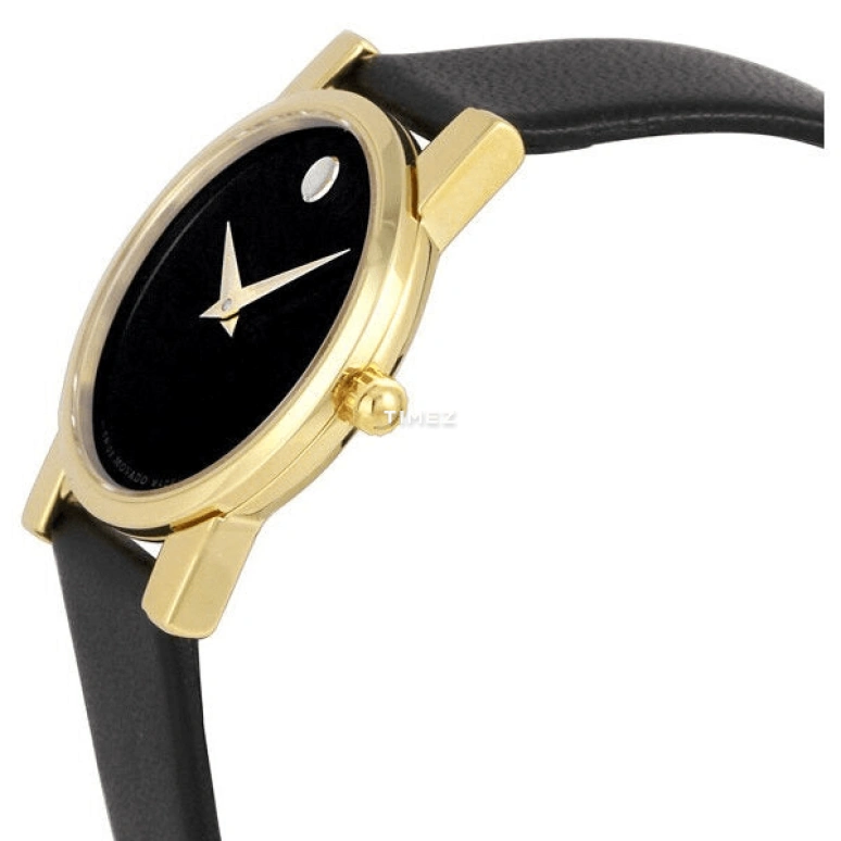 Movado,Other 25mm,25mm,Stainless Steel,Black,Quartz,Sapphire,Crystal Glass,Round,0604229 