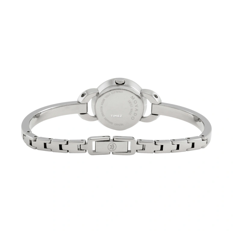 Movado,Rondiro 22mm,22mm,Stainless Steel,Black,Quartz,Sapphire,Crystal Glass,Round,0606798