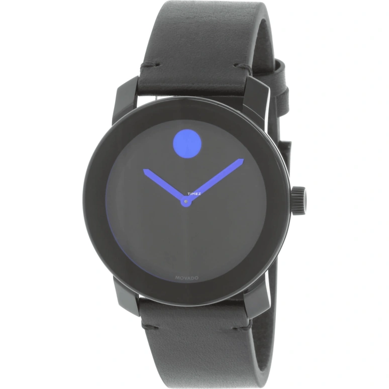 Movado,Movado BOLD 42mm,42mm,Composite,Stainless Steel,Black,Quartz,Crystal Glass,Round,3600307
