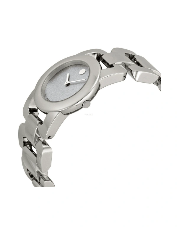 Movado,Luma 31.50mm,31.50mm,Stainless Steel,Metal,Silver,Quartz,Sapphire,Crystal Glass,Round,0606543 