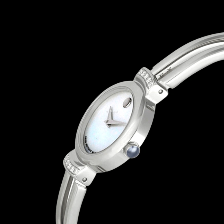 Movado,Harmony 23mm,23mm,Stainless Steel,White,Quartz,Sapphire,Crystal Glass,Round,0606353 