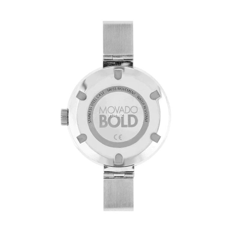 Movado,Movado BOLD 34mm,34mm,Stainless Steel,Silver,Quartz,Sapphire,Crystal Glass,Round,3600194