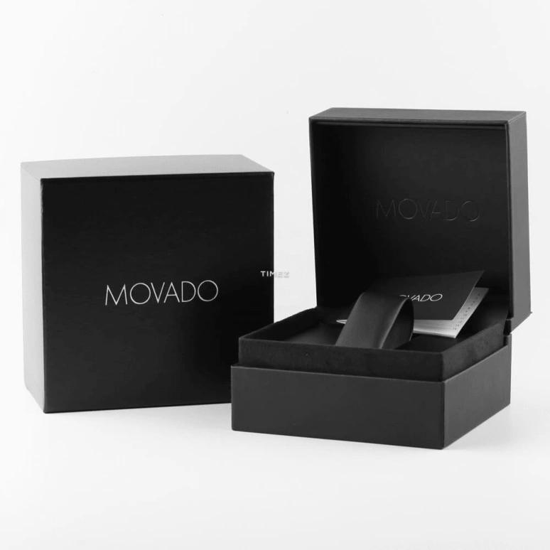 Movado,Esperanza 28mm,28mm,Stainless Steel,Black,Quartz,Sapphire,Crystal Glass,Round,0607053