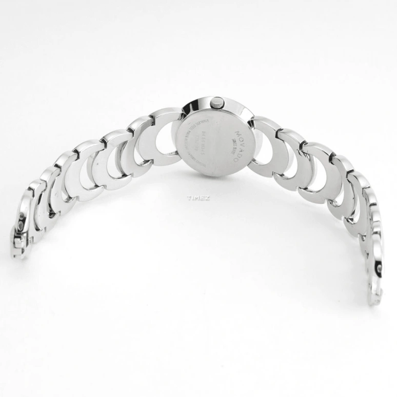 Movado,Rondiro 22mm,22mm,Stainless Steel,White,Quartz,Sapphire,Crystal Glass,Round,0606249 