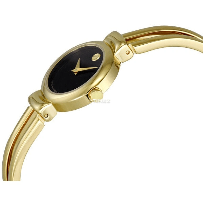 Movado,Harmony 23mm,23mm,Stainless Steel,Black,Quartz,Sapphire,Crystal Glass,Round,0606058 