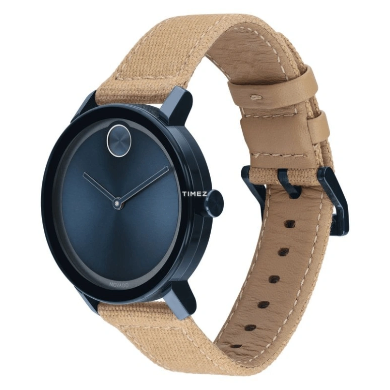 Movado,Movado BOLD 40mm,40mm,Stainless Steel,Blue,Quartz,Sapphire,Crystal Glass,Round,3600691