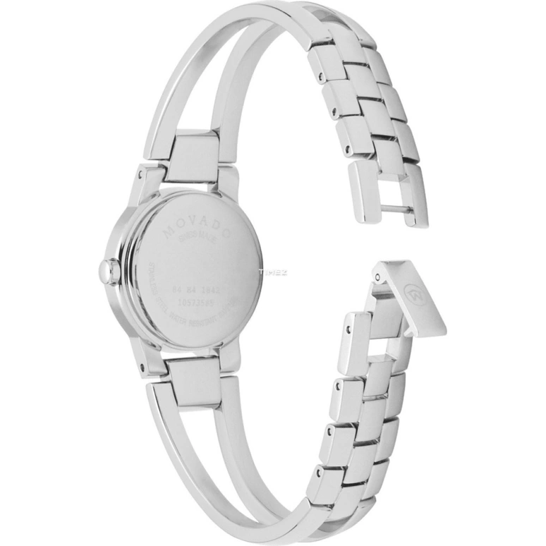 Movado,Esperanza 24mm,24mm,Stainless Steel,Black,Quartz,Sapphire,Crystal Glass,Round,0604759 