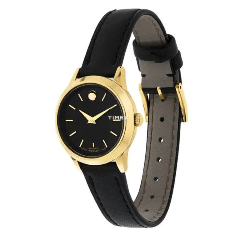 Movado,Other 27mm,27mm,Stainless Steel,Black,Automatic,Sapphire,Crystal Glass,Round,0606925