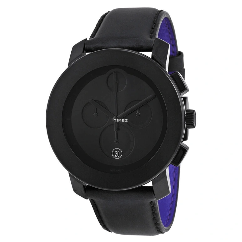 Movado,Movado BOLD 43.50mm,43.50mm,Composite,Black,Quartz,Chronograph,Day,3600014 