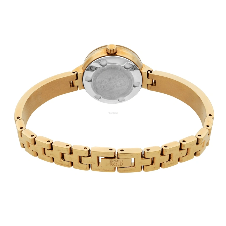 Movado,Movado BOLD 25mm,25mm,Stainless Steel,Rose Gold,Gold,Quartz,Sapphire,Crystal Glass,Round,3600286