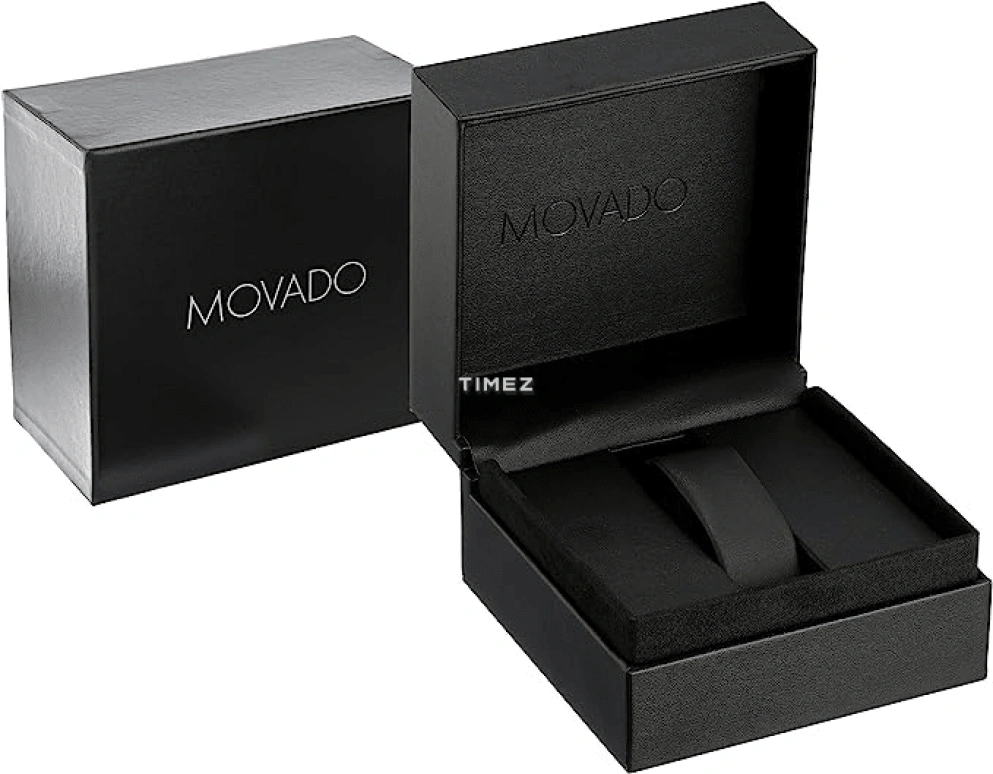 Movado,Museum Classic 40mm,40mm,Stainless Steel,Rolesor,Black,Quartz,Sapphire,Crystal Glass,0606879