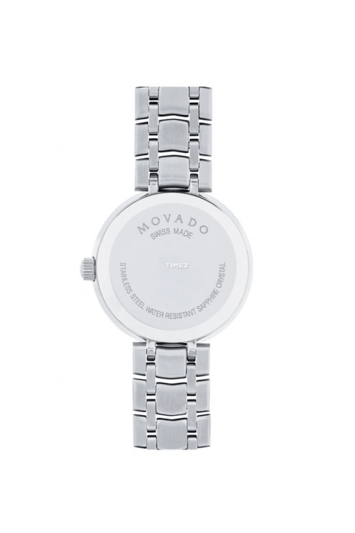 Movado,Other 28mm,28mm,Stainless Steel,Silver,Quartz,Sapphire,Crystal Glass,Round,0607097