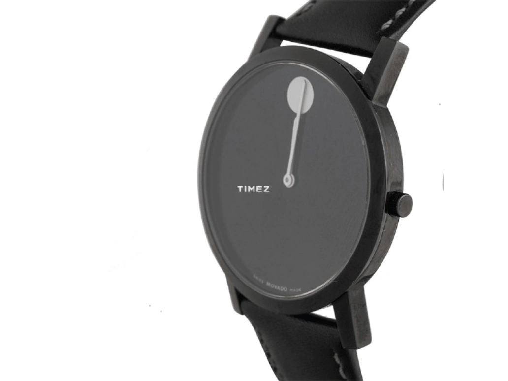 Movado,Museum Classic 40mm,40mm,Stainless Steel,Black,Quartz,Sapphire,Crystal Glass,Round,0606255 