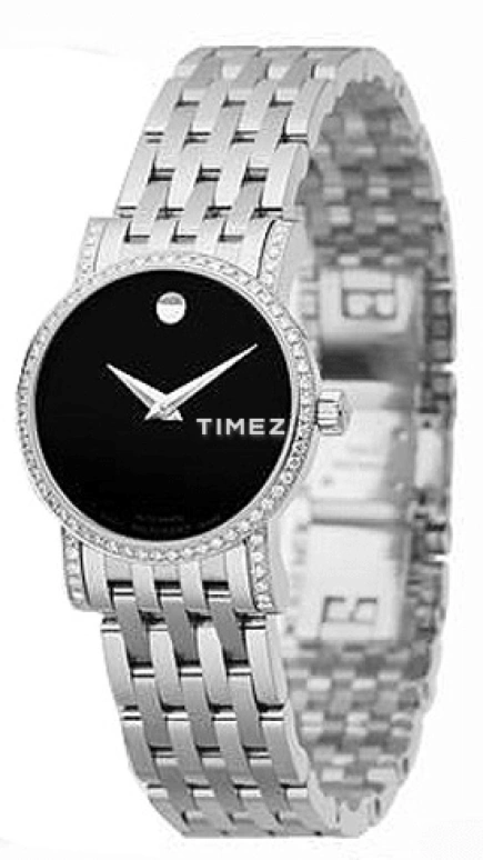 Movado,Red Label 26mm,26mm,Stainless Steel,Black,Automatic,Sapphire,Crystal Glass,Round,0606289 