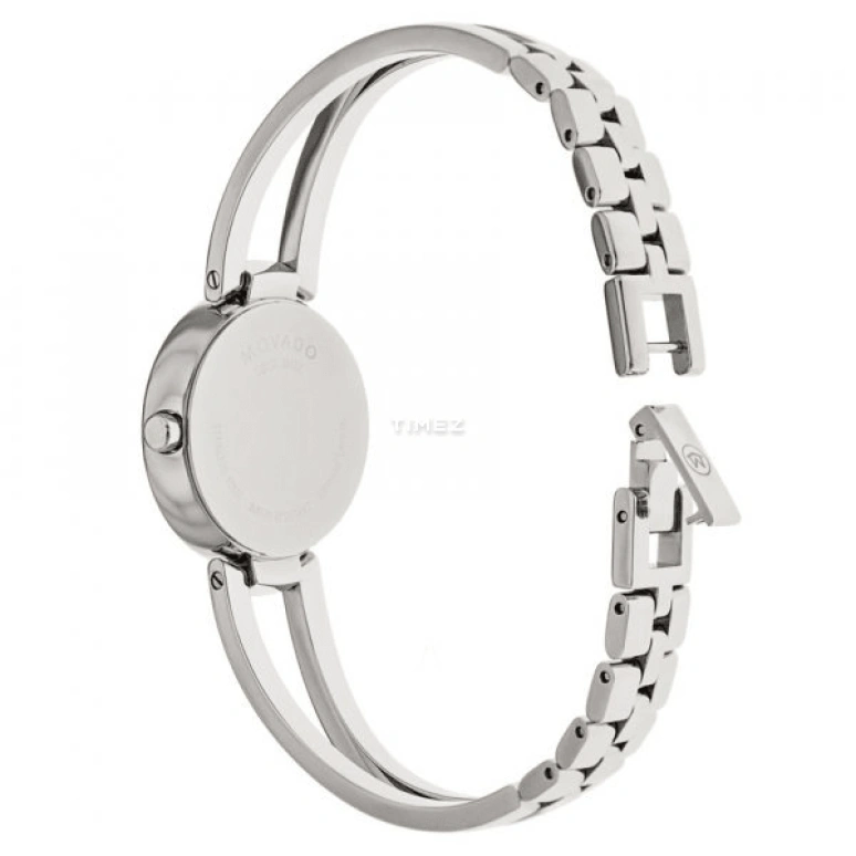 Movado,Esperanza 25.20mm,25.20mm,Stainless Steel,White,Quartz,Sapphire,Crystal Glass,Round,0606813