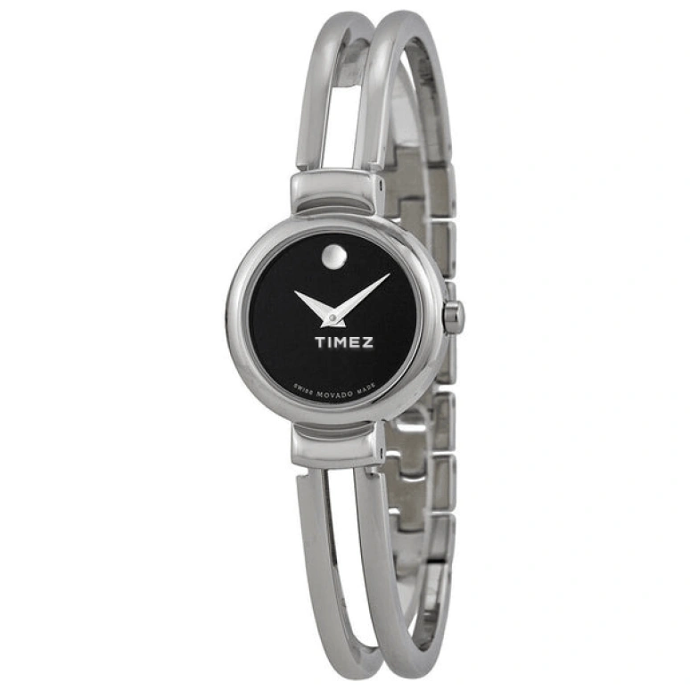 Movado,Harmony 23mm,23mm,Stainless Steel,Black,Quartz,Sapphire,Crystal Glass,Round,0606056 