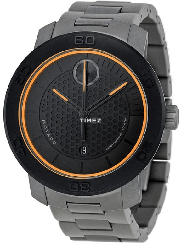 Movado,Movado BOLD 46mm,46mm,Titanium,Black,Quartz,Day,Sapphire,Crystal Glass,3600098