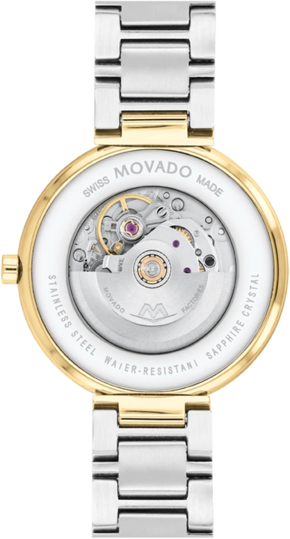 Movado,Museum Classic 32mm,32mm,Stainless Steel,Black,Quartz,Day,Sapphire,0607679