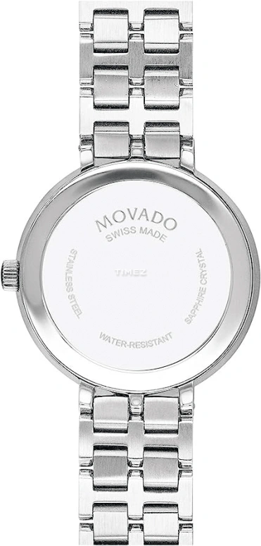 Movado,Edge 28mm,28mm,Stainless Steel,Pink,Quartz,Sapphire,Crystal Glass,Round,0607322