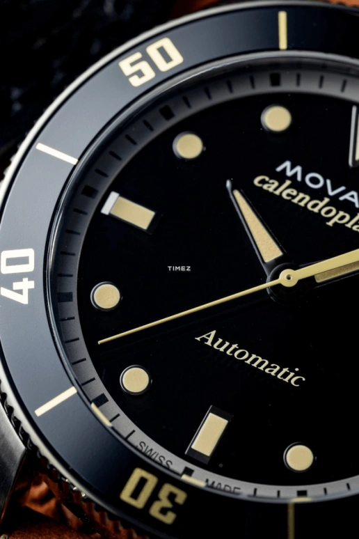 Movado,Other 43mm,43mm,Stainless Steel,Black,Automatic,Day,Sapphire,Crystal Glass,3650106