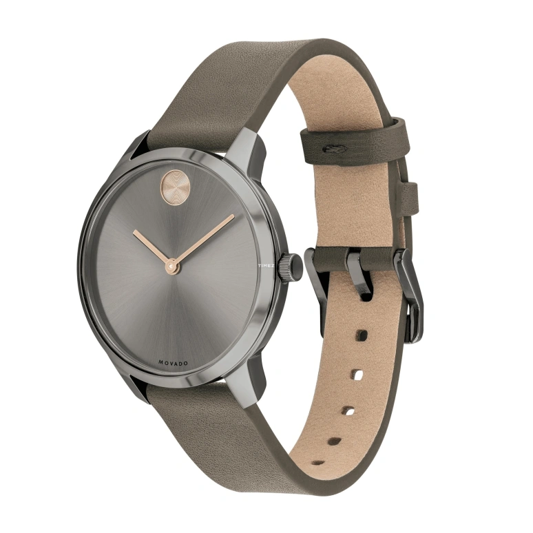 Movado,Movado BOLD 35mm,35mm,Stainless Steel,Grey,Quartz,Sapphire,Crystal Glass,Round,3600593