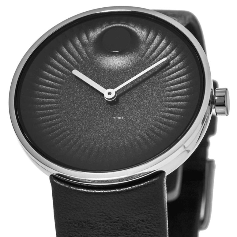 Movado,Edge 40mm,40mm,Stainless Steel,Black,Quartz,Sapphire,Crystal Glass,Round,3680002