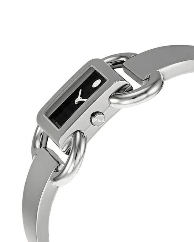 Movado,Linio 18mm,18mm,Stainless Steel,Black,Quartz,Sapphire,Crystal Glass,Rectangular,0606471 