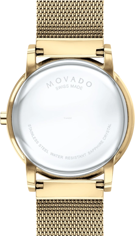 Movado,Museum Classic 40mm,40mm,Stainless Steel,Black,Quartz,Sapphire,Round,0607512