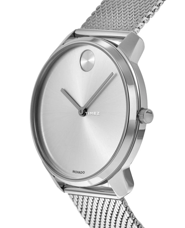 Movado,Movado BOLD 42mm,42mm,Stainless Steel,Silver,Quartz,Sapphire,Crystal Glass,Round,3600589