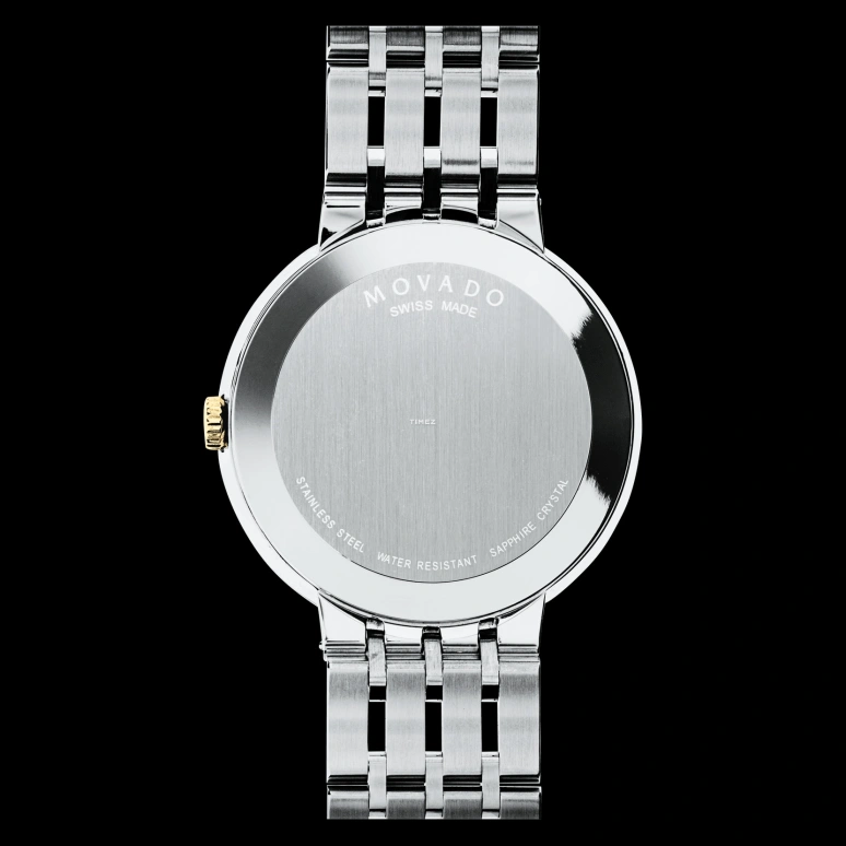 Movado,Esperanza 39mm,39mm,Stainless Steel,Black,Quartz,Sapphire,Crystal Glass,Round,0607058W