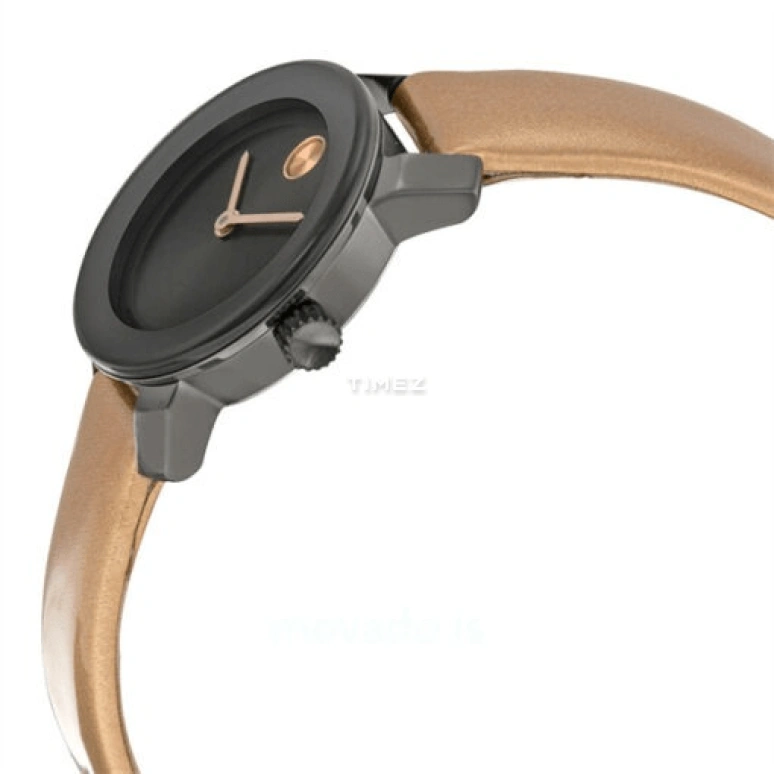 Movado,Movado BOLD 25mm,25mm,Stainless Steel,Black,Quartz,Crystal Glass,Round,3600341