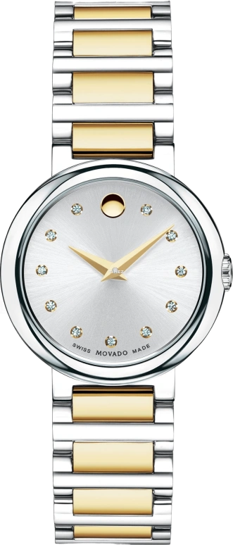 Movado,Cerena 26.50mm,26.50mm,Stainless Steel,Grey,Quartz,Sapphire,Crystal Glass,Round,0606790 