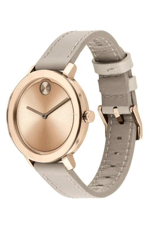 Movado,Movado BOLD 34mm,34mm,Stainless Steel,Rose Gold,Quartz,Sapphire,Crystal Glass,Round,3600643
