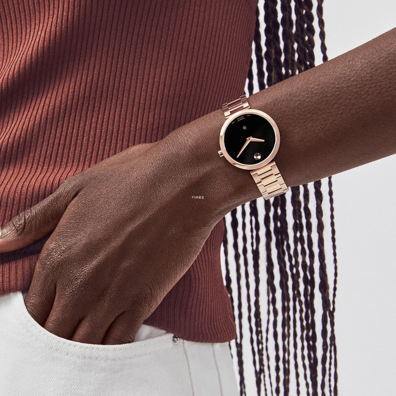 Movado,Museum Classic 32mm,32mm,Stainless Steel,Black,Automatic,Day,Sapphire,0607680