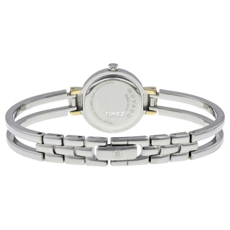 Movado,Harmony 23mm,23mm,Stainless Steel,Bi-color,White,Quartz,Sapphire,Crystal Glass,Round,0606354 