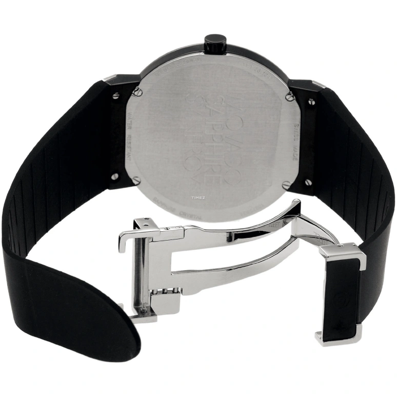 Movado,Sapphire 42mm,42mm,Stainless Steel,Black,Quartz,Sapphire,Crystal Glass,Round,0606268 