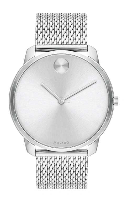 Movado,Movado BOLD 42mm,42mm,Stainless Steel,Silver,Quartz,Sapphire,Crystal Glass,Round,3600589