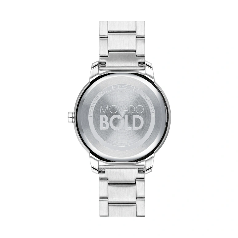 Movado,Movado BOLD 32mm,32mm,Stainless Steel,Silver,Quartz,Sapphire,Crystal Glass,Round,3600592