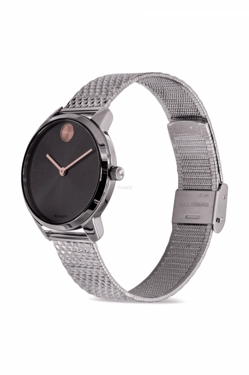 Movado,Movado BOLD 35mm,35mm,Stainless Steel,Grey,Quartz,Sapphire,Crystal Glass,Round,3600597