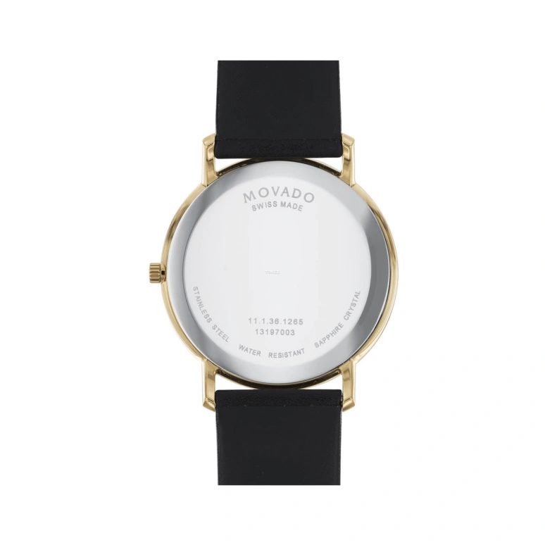 Movado,Sapphire 40mm,40mm,Stainless Steel,Gold,Quartz,Sapphire,Crystal Glass,Round,0606883