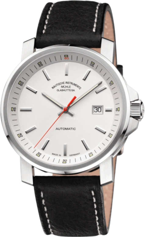 Mühle Glashütte,29er 42.40mm,42.40mm,Stainless Steel,White,Automatic,Date,38hours,M1,M1-25-31-LB