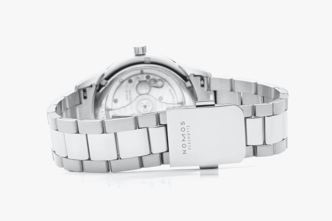 Nomos Glashütte,Club 39.50mm,39.50mm,Stainless Steel,Grey,Automatic,42hours,In-house Caliber,764