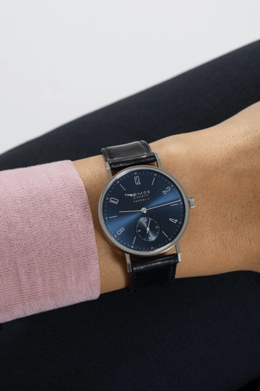 Nomos Glashütte,Tangente 35mm,35mm,Stainless Steel,Blue,Automatic,42hours,In-house Caliber,190