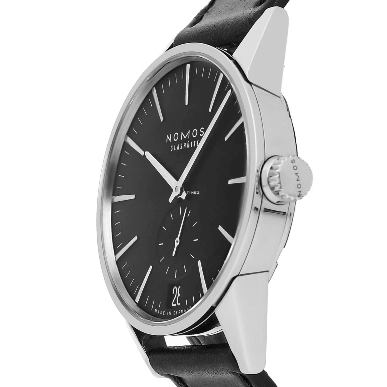 Nomos Glashütte,Zürich 39.70mm,39.70mm,Stainless Steel,Grey,Automatic,Day,43hours,804