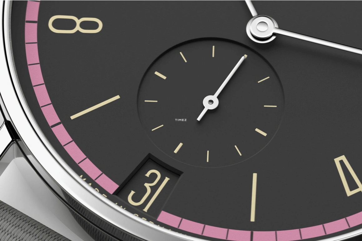 Nomos Glashütte,Tangente 37.50mm,37.50mm,Stainless Steel,Black,Handwound,Big Date,42hours,179,179.S19