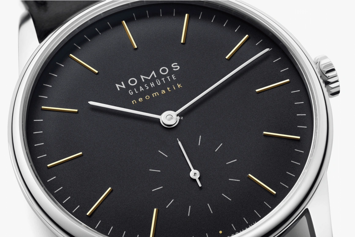 Nomos Glashütte,Orion 36.40mm,36.40mm,Stainless Steel,Black,Automatic,42hours,In-house Caliber,396