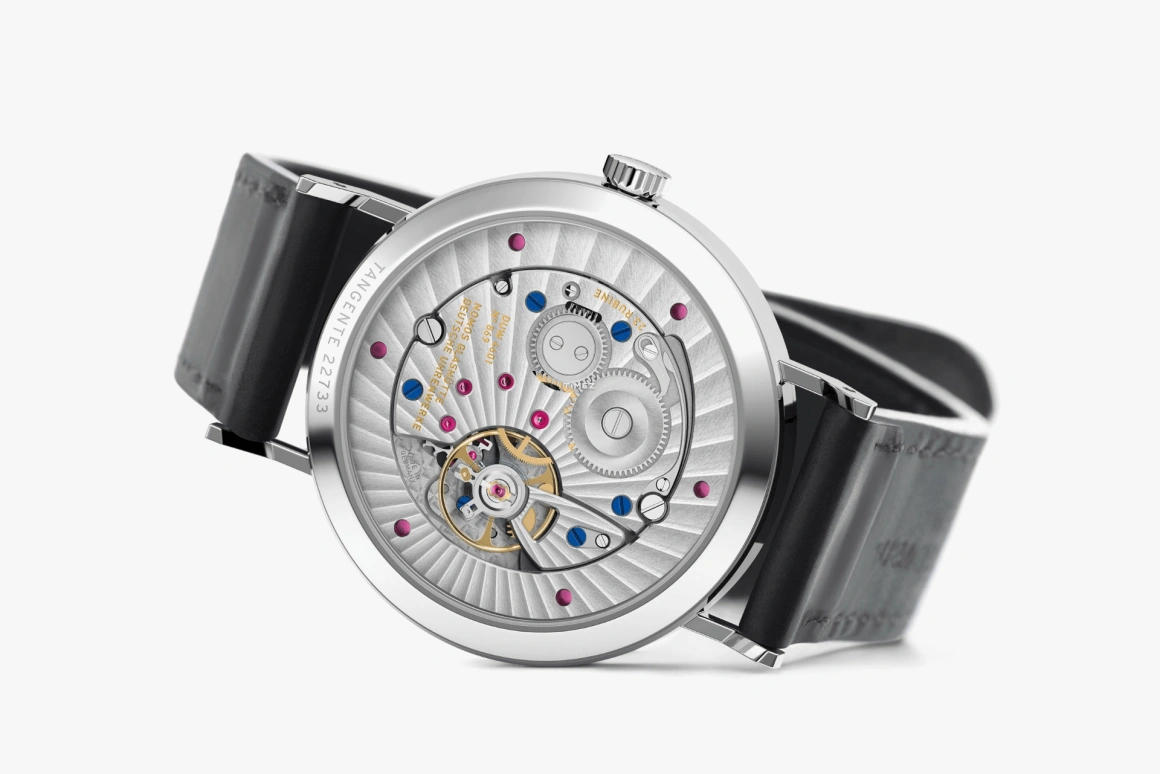 Nomos Glashütte,Tangente 37.50mm,37.50mm,Stainless Steel,Silver White,Handwound,Day,52hours,135