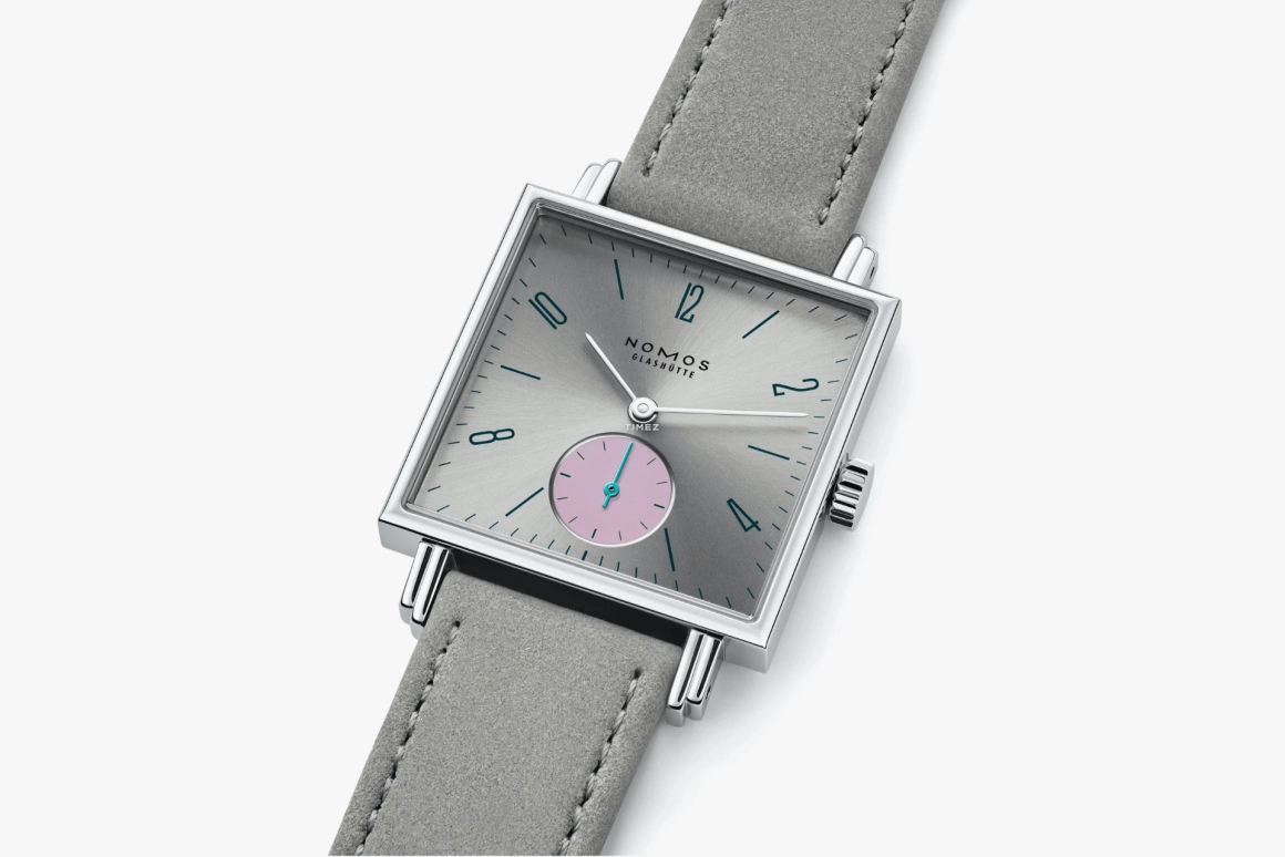 Nomos Glashütte,Tetra 29.50mm,29.50mm,Stainless Steel,Silver,Handwound,43hours,In-house Caliber,477