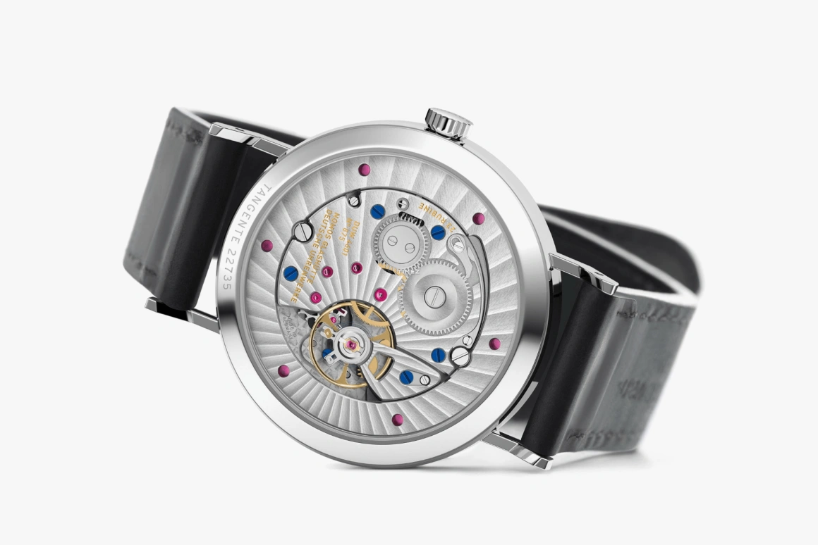 Nomos Glashütte,Tangente 37mm,37mm,Stainless Steel,Blue,Handwound,Day,52hours,136