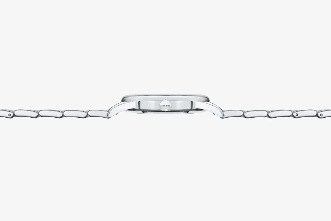 Nomos Glashütte,Club 39.50mm,39.50mm,Stainless Steel,Brown,Automatic,42hours,In-house Caliber,759
